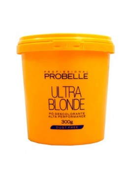 Professional High Performance Hair Bleaching Powder Ultra Blonde 300g - Probelle Beautecombeleza.com