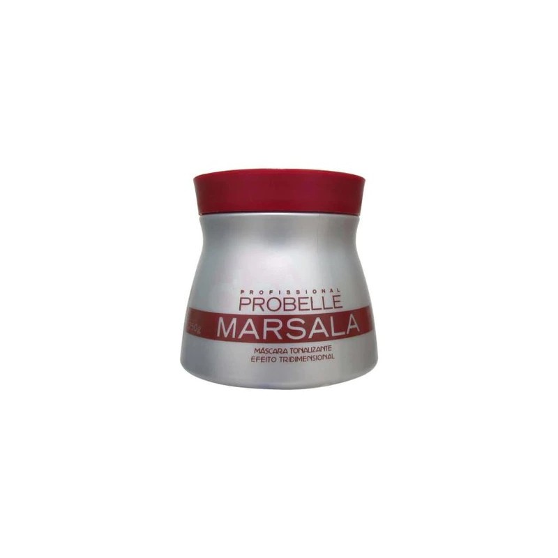 Professional 3D Effect Hair Coloring Marsala Toning Tint Mask 250g - Probelle Beautecombeleza.com