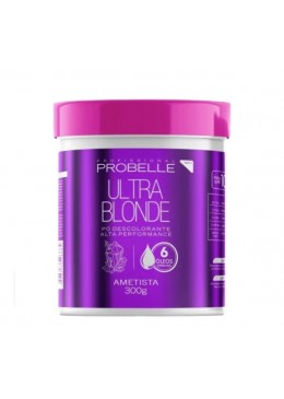 Ultra Blonde Pó Descolorante Alta Performace 300g - Probelle Beautecombeleza.com