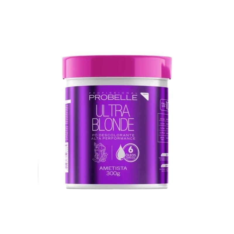 Ultra Blonde Pó Descolorante Alta Performace 300g - Probelle Beautecombeleza.com Ultra Blonde Pó Descolorante Alta Performace 300g - Probelle Beautecombeleza.com
