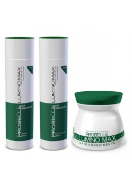 Probelle Lumino Max More Growth Kit 3 Itens Beautecombeleza.com