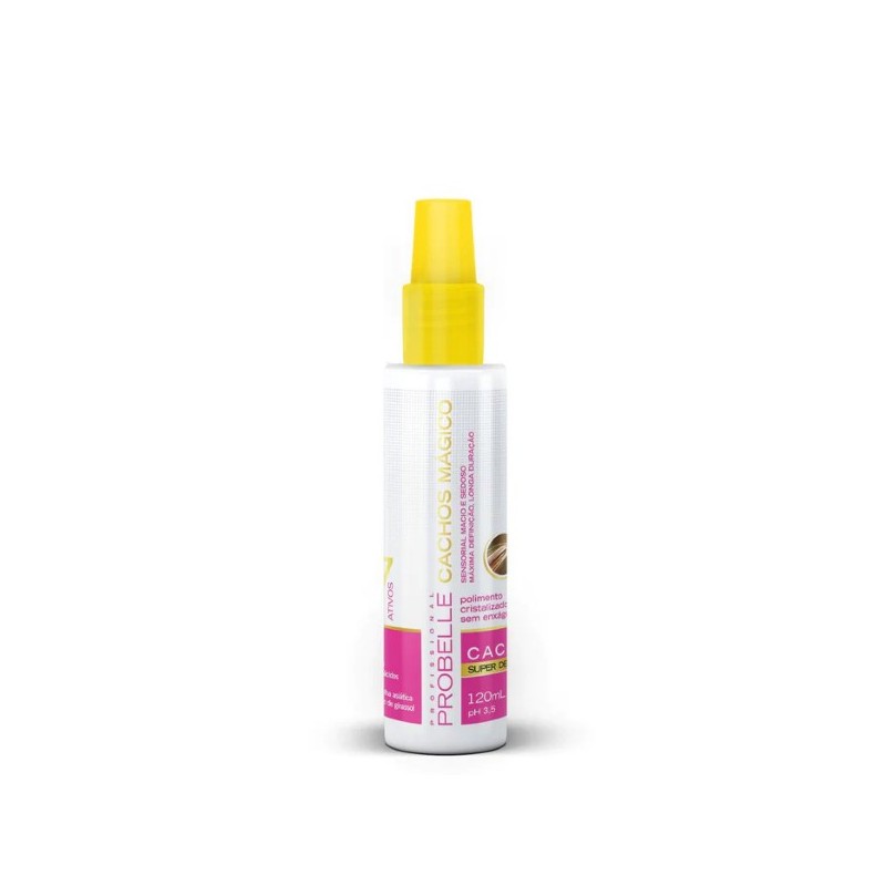 Polimento Cristalizador Cachos Mágicos Super Definidos 120ml - Probelle Beautecombeleza.com