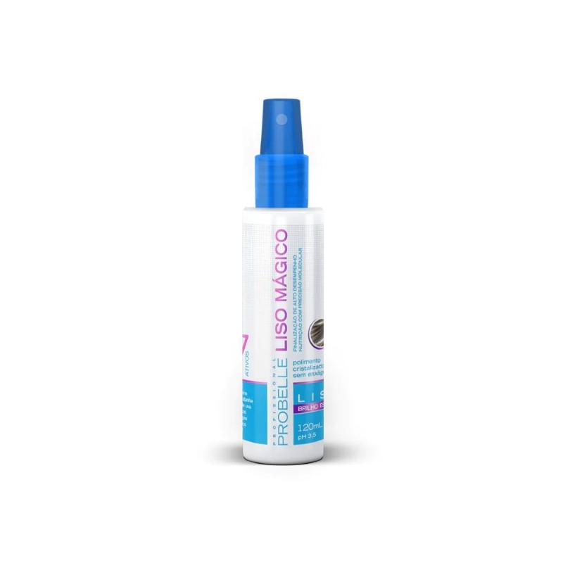 Liso Mágico Brilho de Espelho 120ml - Probelle
Beautecombeleza.com Liso Mágico Brilho de Espelho 120ml - Probelle
Beautecombeleza.com