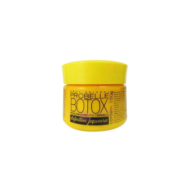 Botox Máscara Definitiva Japonesa Realinhamento Termico 150g - Probelle Beautecombeleza.com Botox Máscara Definitiva Japonesa Realinhamento Termico 150g - Probelle Beautecombeleza.com