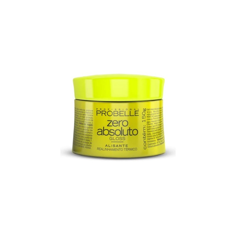 Absolute Zero Gloss BTX Lissage Masque 150g - Probelle Beautecombeleza.com Absolute Zero Gloss BTX Lissage Masque 150g - Probelle Beautecombeleza.com