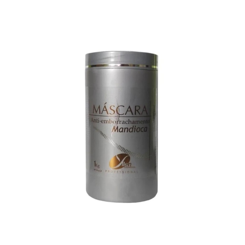 Mandioca Cassava Manioc Anti Rubber Softness Moisturizing Mask 1Kg - Yllen Beautecombeleza.com