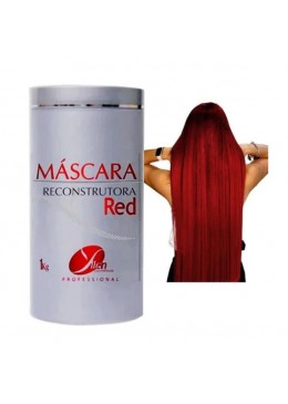 Professional Red Hair Reconstruction Tinting Color Maintenance Mask 1Kg - Yllen
Beautecombeleza.com