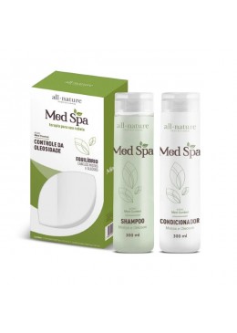 Med Spa Controle da Oleosidade Equilíbrio  Kit 2x310ml - All Nature Beautecombeleza.com