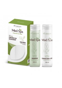 Med Spa Mixed Oily Hair Control Maintenance Balance Kit 2x310ml - All Nature Beautecombeleza.com