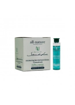Semi di Lino Hair Care Oil Hidratação Instantânea Termoativada  12x15ml - All Nature Beautecombeleza.com