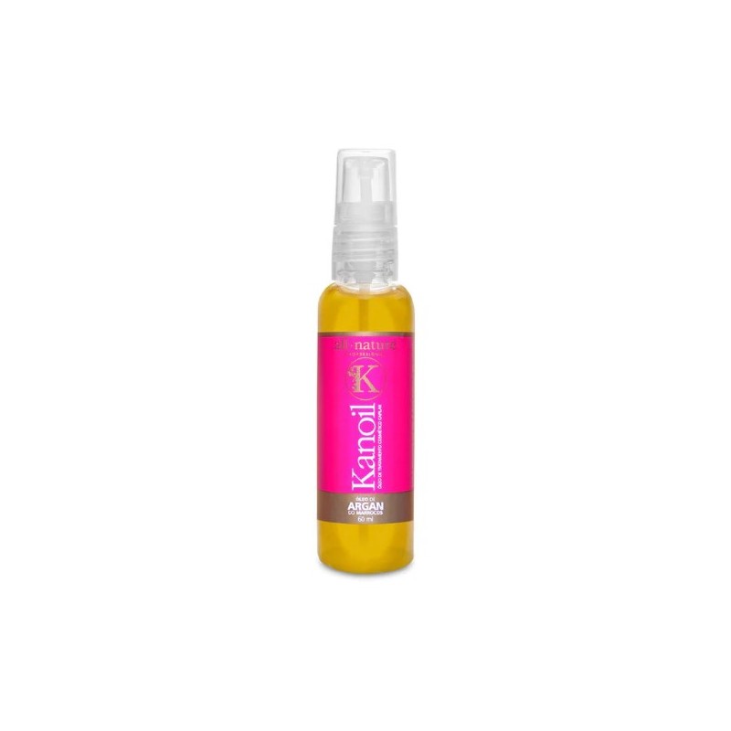 Kanoil Organic Argan Oil Silicones Leave-In Treatment Finisher 60ml - All Nature Beautecombeleza.com