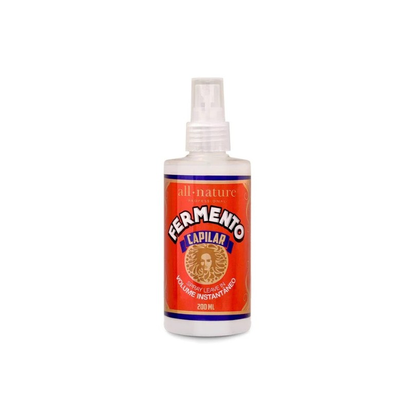 Fermento Capilar Spray Volume Instantâneo 200ml - All Nature Beautecombeleza.com Fermento Capilar Spray Volume Instantâneo 200ml - All Nature Beautecombeleza.com