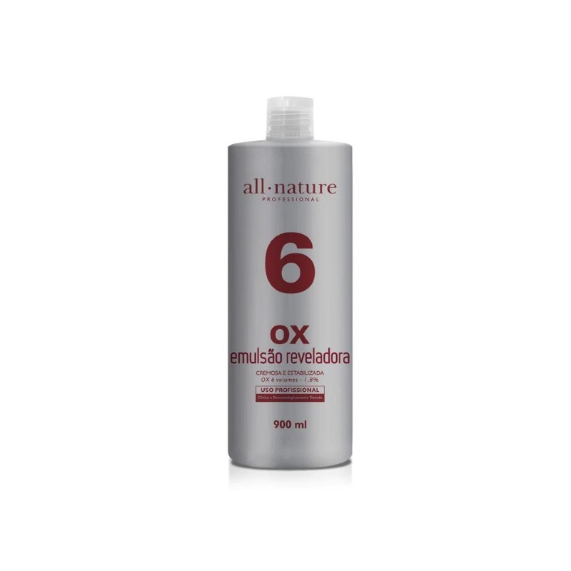 Creamy Stabilized Emulsion Hair Discoloration OX 6 Vol 1.8%. 900ml - All Nature Beautecombeleza.com