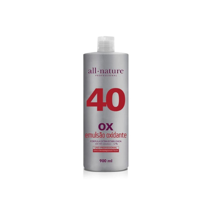 Emulsão Oxidante OX 40 12% 900ml - All Nature Beautecombeleza.com