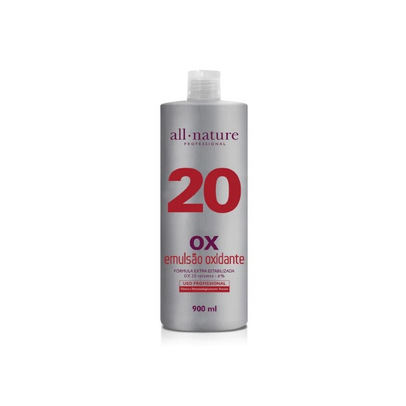 Oxidizing Emulsion OX Discoloration Treatment 20 Vol. 6% 900ml - All Nature Beautecombeleza.com