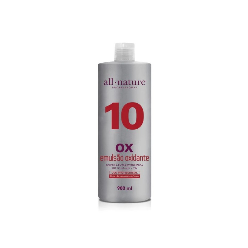 Emulsão Oxidante 10 Vol. 3% 900ml - All Nature Beautecombeleza.com Emulsão Oxidante 10 Vol. 3% 900ml - All Nature Beautecombeleza.com