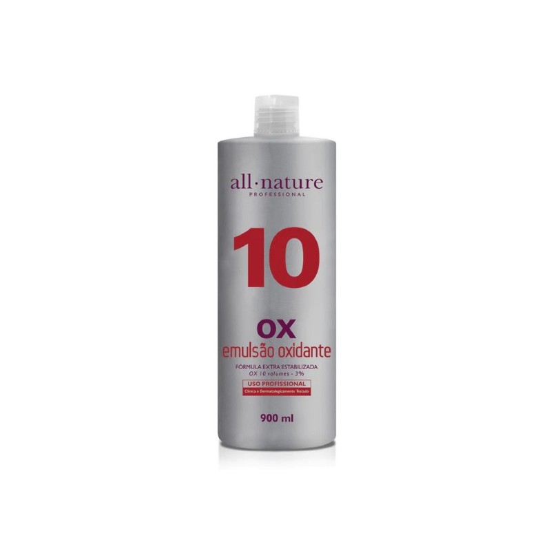 Oxidizing Emulsion OX Discoloration Treatment 10 Vol. 3% 900ml - All Nature Beautecombeleza.com