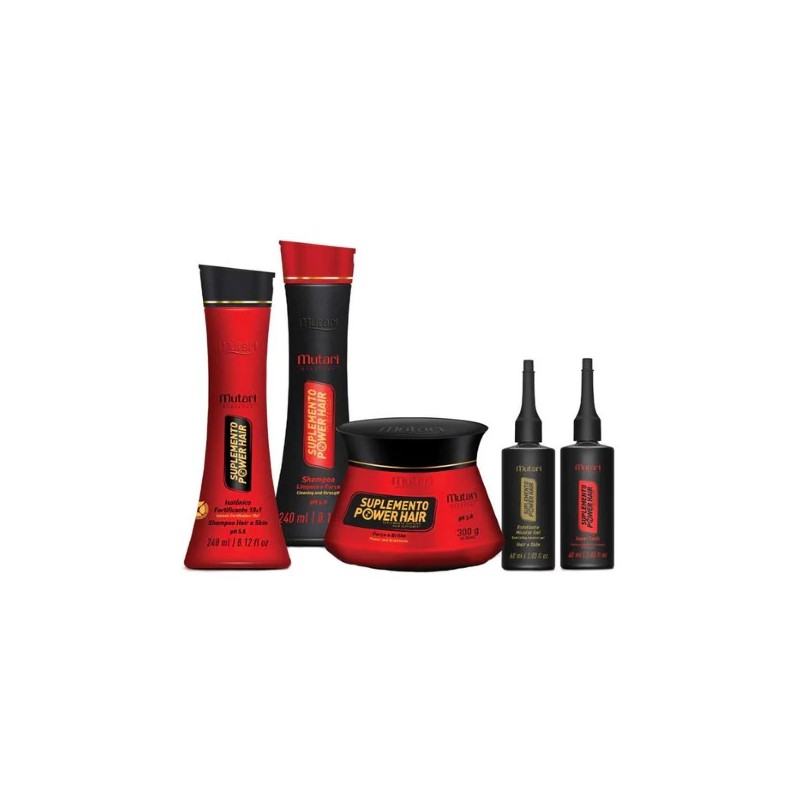 Power Hair Supplement Home Care Kit 5 - Mutari Beautecombeleza.com