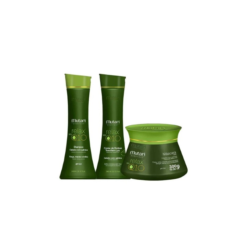 Relax SOS Q10 Home Care Hair Kit 3 - Mutari 
Beautecombeleza.com