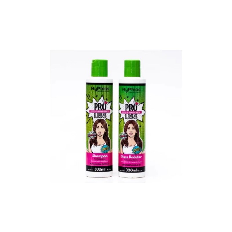 Progressiva  Gloss Redutor  Proliss Kit 2x300 - My Phios Beautecombeleza.com