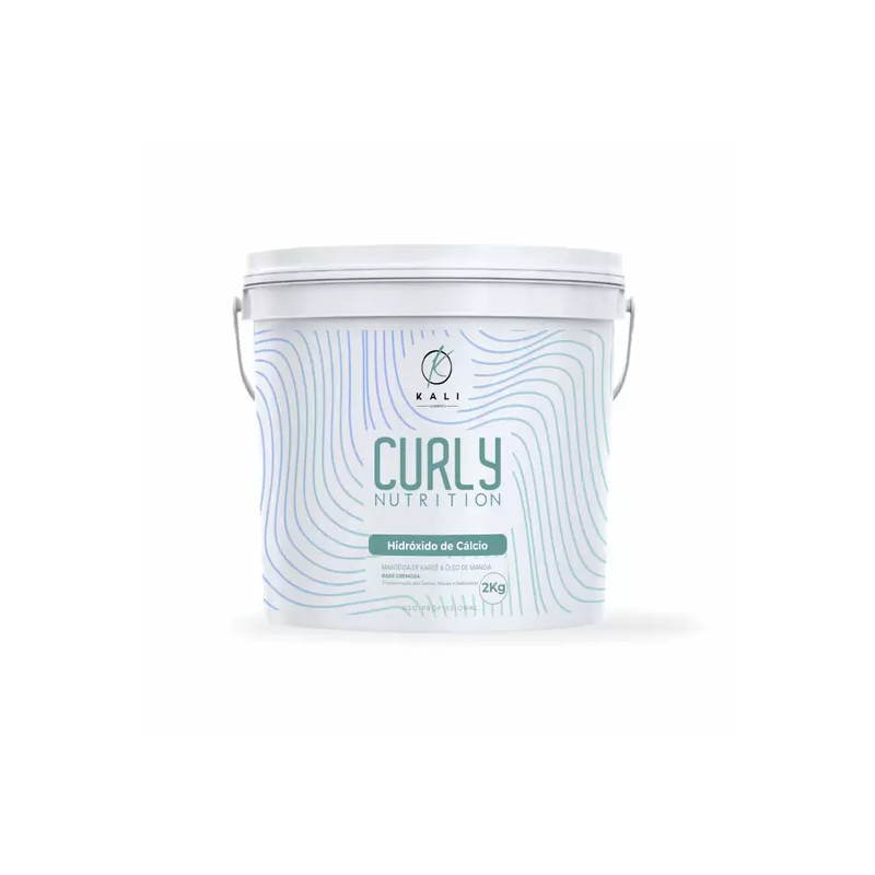 Curly Nutrition Hidróxido de Cálcio Guanidina Creme Relaxamento para Cachos 2Kg - Kali Cosmetics Beautecombeleza.com