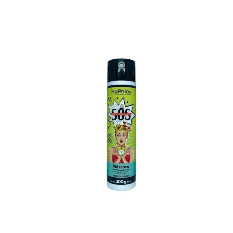 SOS Anti-rubber 3 Minutes Reconstruction Hair Treatment Mask 300ml - My Phios Beautecombeleza.com SOS Anti-rubber 3 Minutes Reconstruction Hair Treatment Mask 300ml - My Phios Beautecombeleza.com
