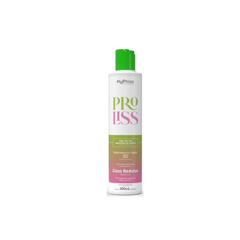 Pro Liss  Gloss Réducteur Lissage Brésilien 300ml - My Phios Beautecombeleza.com