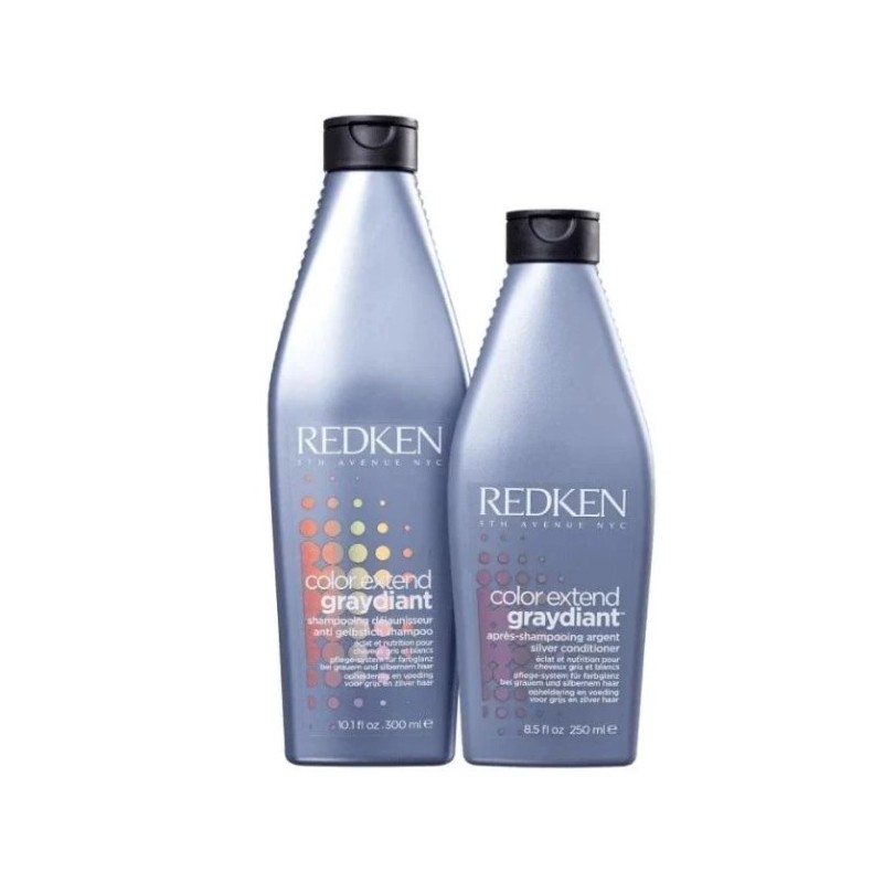 Color Extend Graydiant Cuidados para Cabelos Grisalhos Duo Kit 2 Itens - Redken Beautecombeleza.com