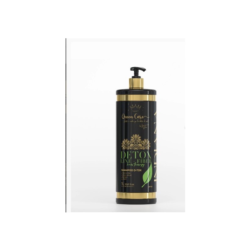 Donna Indiana Shampoo Detox LINE-FIBER Hair Therapy 1 Lt - Queen Care Beautecombeleza.com; Donna Indiana Shampoo Detox LINE-FIBER Hair Therapy 1 Lt - Queen Care Beautecombeleza.com;