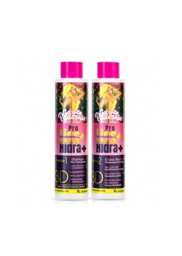 ProLiss Hidra+ Lissage Gloss Réducteur Kit 2x1L - Garota Poderosa 
 Beautecombeleza.com