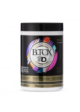 B.TOX 3D Masque Capillaire Redutor Liss  1Kg - Garota Poderosa 
Beautecombeleza.com