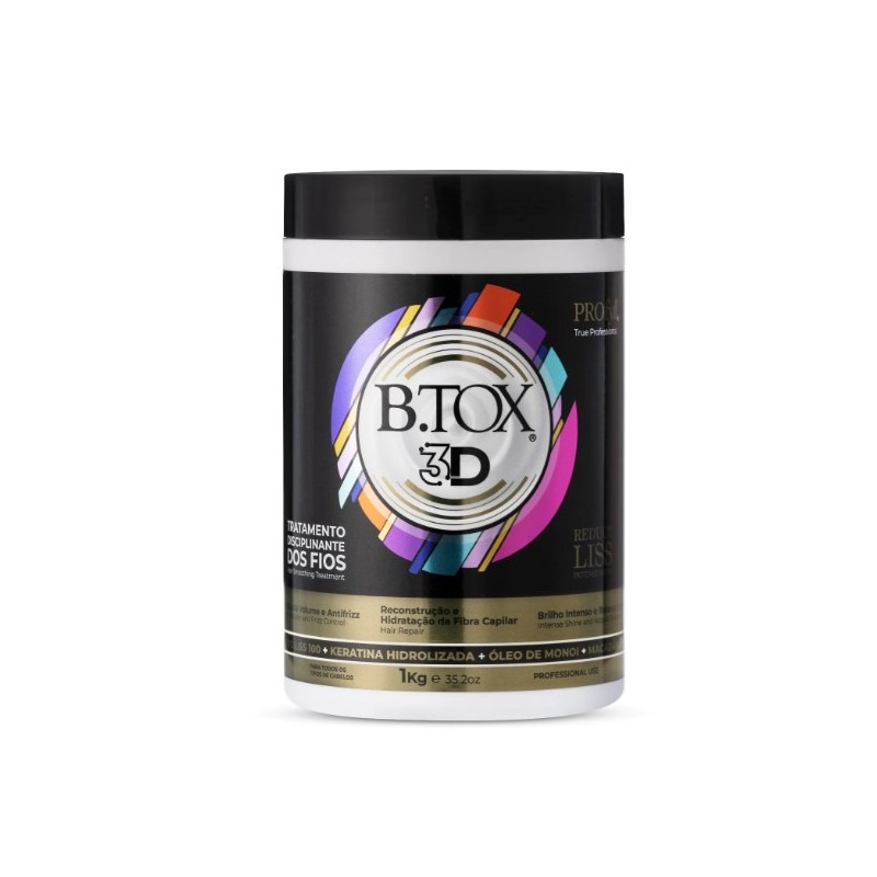 B.TOX 3D Redutor Liss 1Kg - Garota Poderosa 
 Beautecombeleza.com