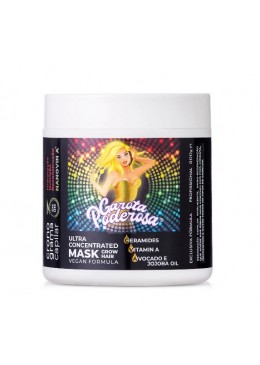 Masque Capillaire Ultra Concentré Vegan 500g - Garota Poderosa 
Beautecombeleza.com