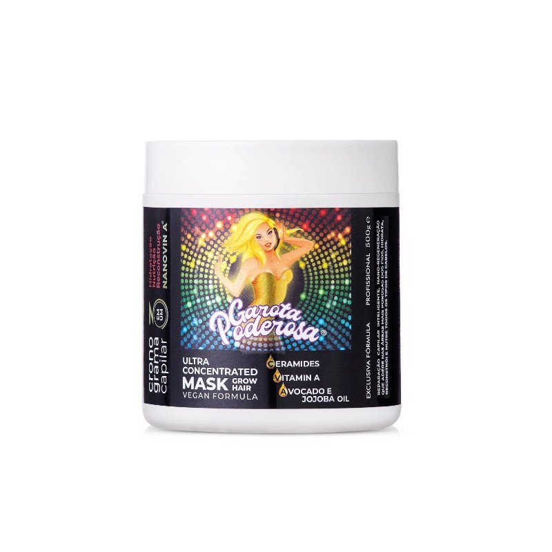 Garota Poderosa ProLiss Garota Poderosa Ultra Concentrated Grow Vegan Hair Mask 500g Beautecombeleza.com