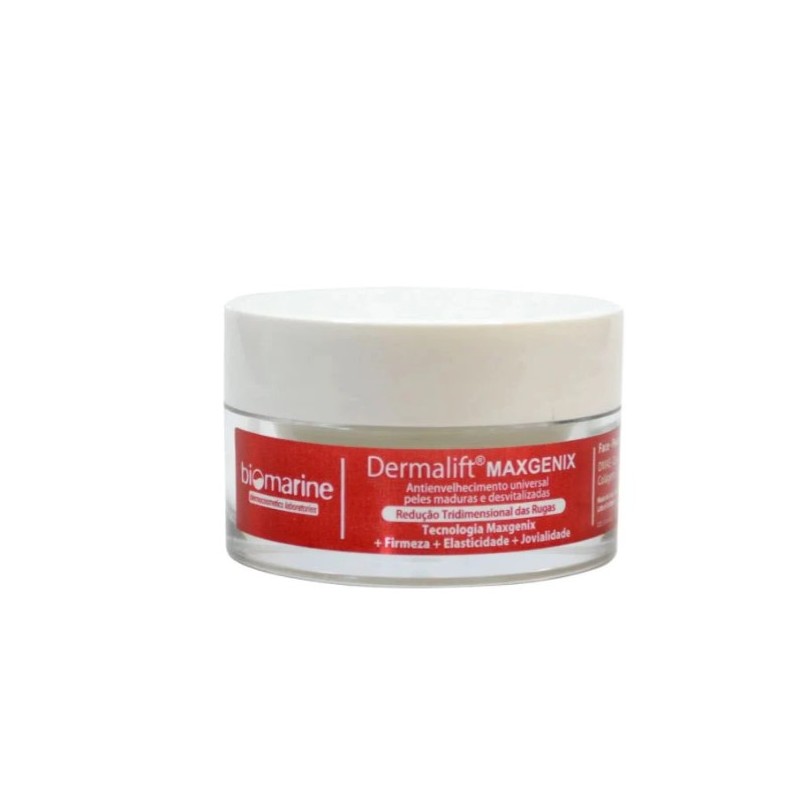 Face Sagging Cream Dermalift Maxgenix 30g - Biomarine 
 Beautecombeleza.com
