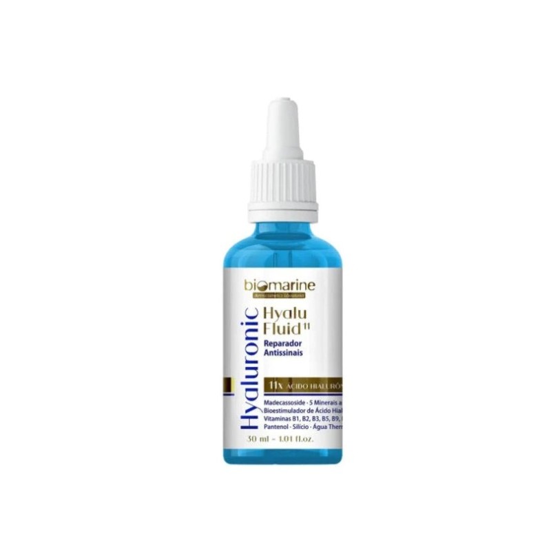 Fluide de Réparation Hyaluronic Hyalu Fluid 30ml - Biomarine Beautecombeleza.com