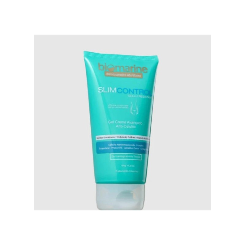 Anti Celulite Slim Control Expert Gel Redutor de Medidas 150g - Biomarine 
 Beautecombeleza.com