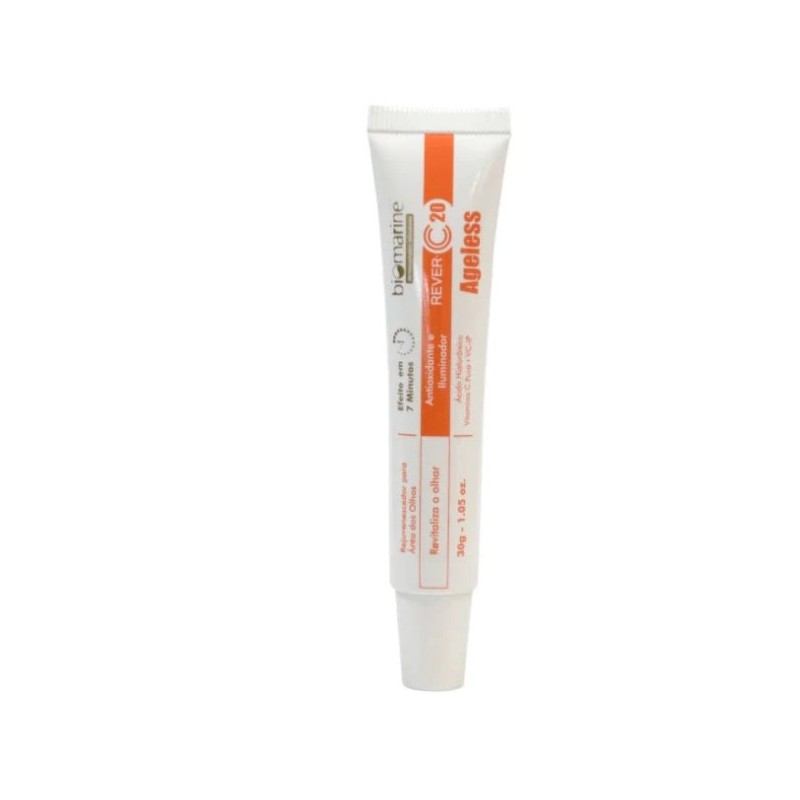 Illuminateur Antioxydant et Anti-Âge des Yeux à la Vitamine C Rever C Ageless 30 g - Biomarine Beautecombeleza.com