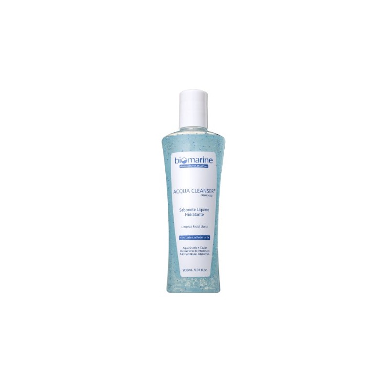 Acqua Cleanser Exfoliating and Moisturizing Soap 200ml - Biomarine Beautecombeleza.com Acqua Cleanser Exfoliating and Moisturizing Soap 200ml - Biomarine Beautecombeleza.com