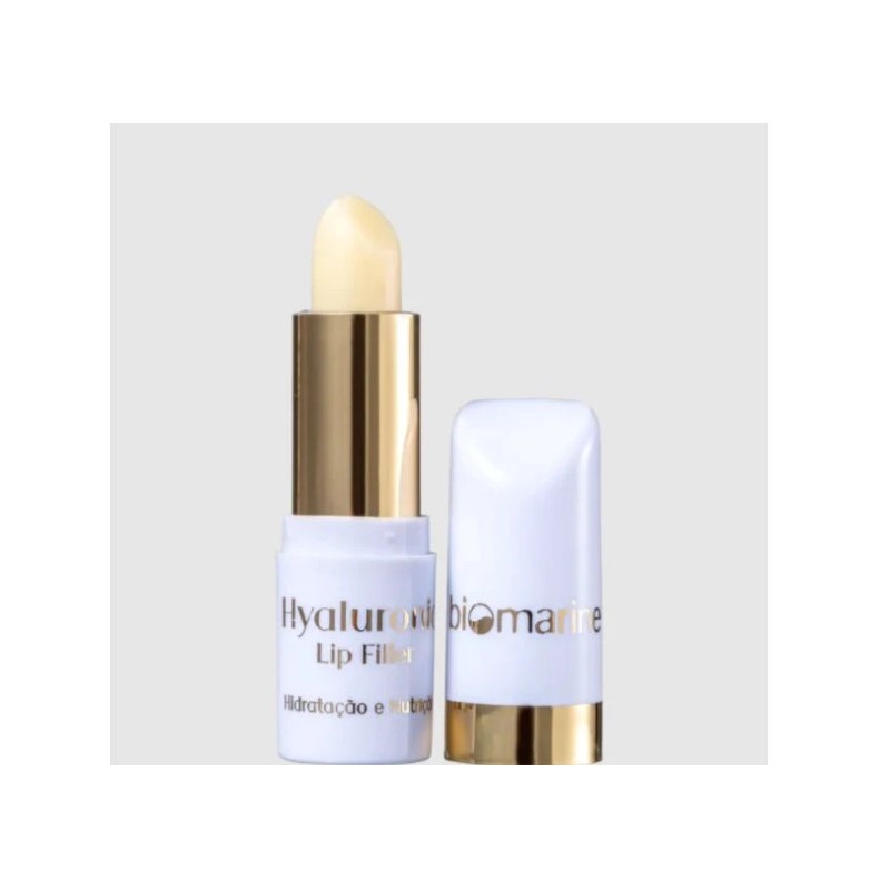 Hidratante Labial Ácido Hialurônico Hyaluronic Lip Filler 4g - Biomarine Beautecombeleza.com