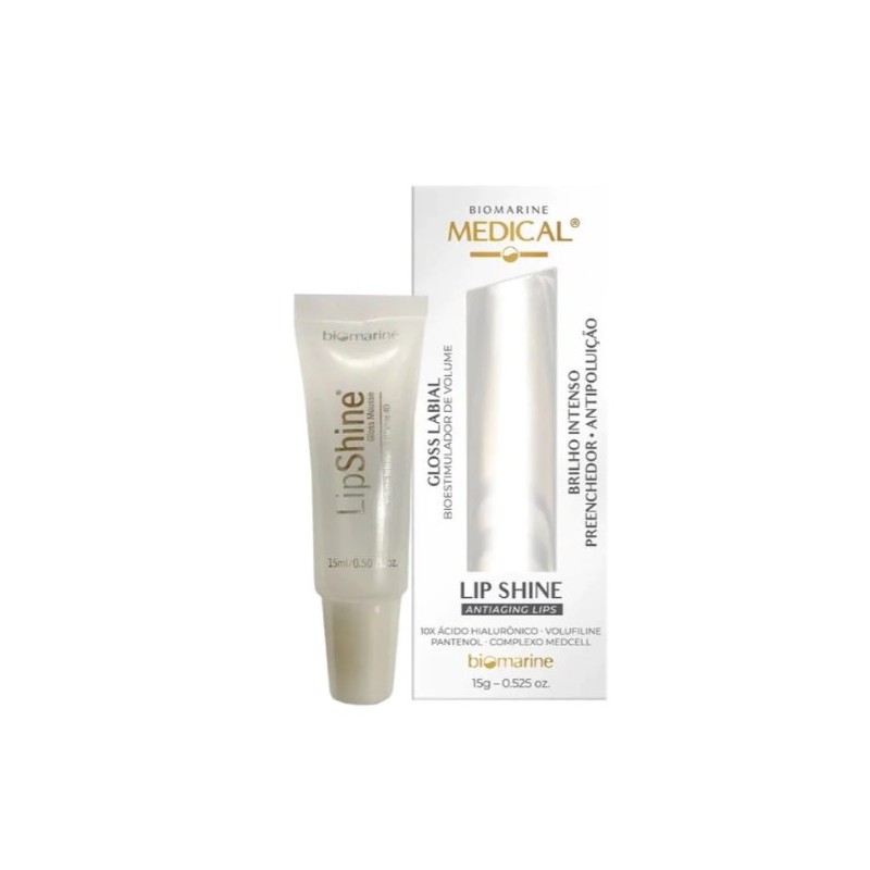 Medical Lip Shine Gloss Volume Stimulator Lèvres 15g - Biomarine Beautecombeleza.com Medical Lip Shine Gloss Volume Stimulator Lèvres 15g - Biomarine Beautecombeleza.com