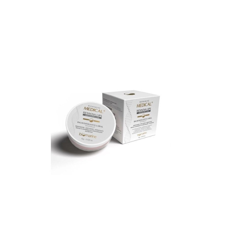 Medical Rennova Lips Balm Lip Scrub Exfoliating Lip 15g - Biomarine Beautecombeleza.com Medical Rennova Lips Balm Lip Scrub Exfoliating Lip 15g - Biomarine Beautecombeleza.com