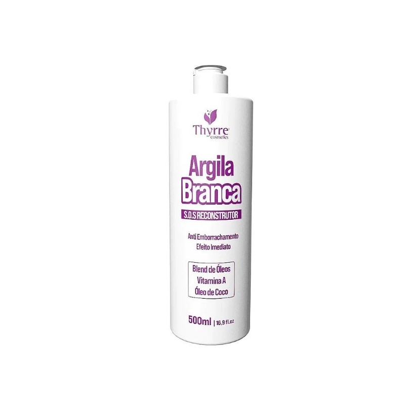 Thyrre Cosmetics White Clay Treatment 500ml / 16.9 fl oz Beautecombeleza.com Thyrre Cosmetics White Clay Treatment 500ml / 16.9 fl oz Beautecombeleza.com