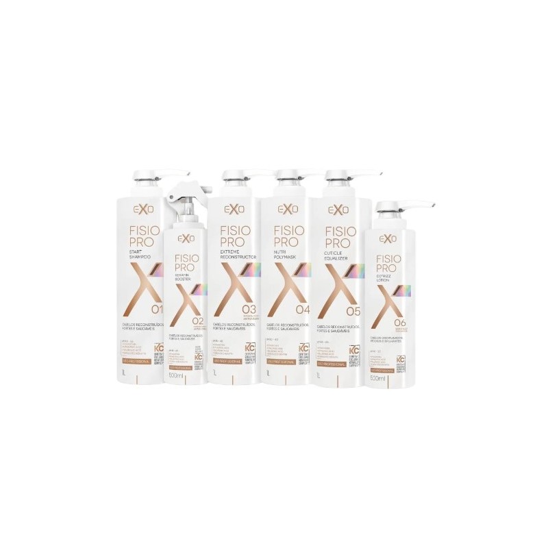 Exo Hair Fisio Pro Reconstruction Ionic Treatment Kit Beautecombeleza.com