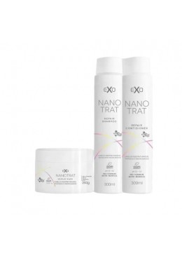 Nanotron Reconstrução Intensiva Kit 3 - Exo Hair Beautecombeleza.com