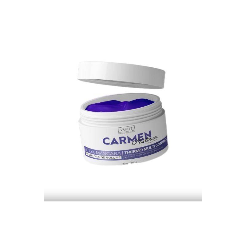 Botox Carmen Platinum Thermo Control 300g - Vanité Beautecombeleza.com