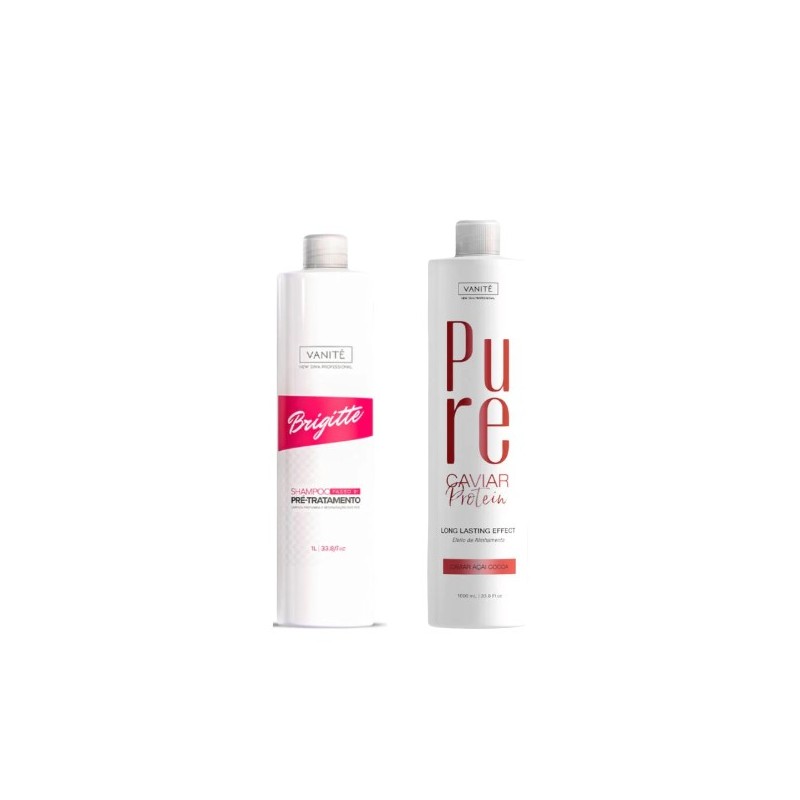 Shampoo Brigitte + Pure Caviar Potéine pour Cheveux Kit2X2L - Vanité Beautecombeleza.com Shampoo Brigitte + Pure Caviar Potéine pour Cheveux Kit2X2L - Vanité Beautecombeleza.com