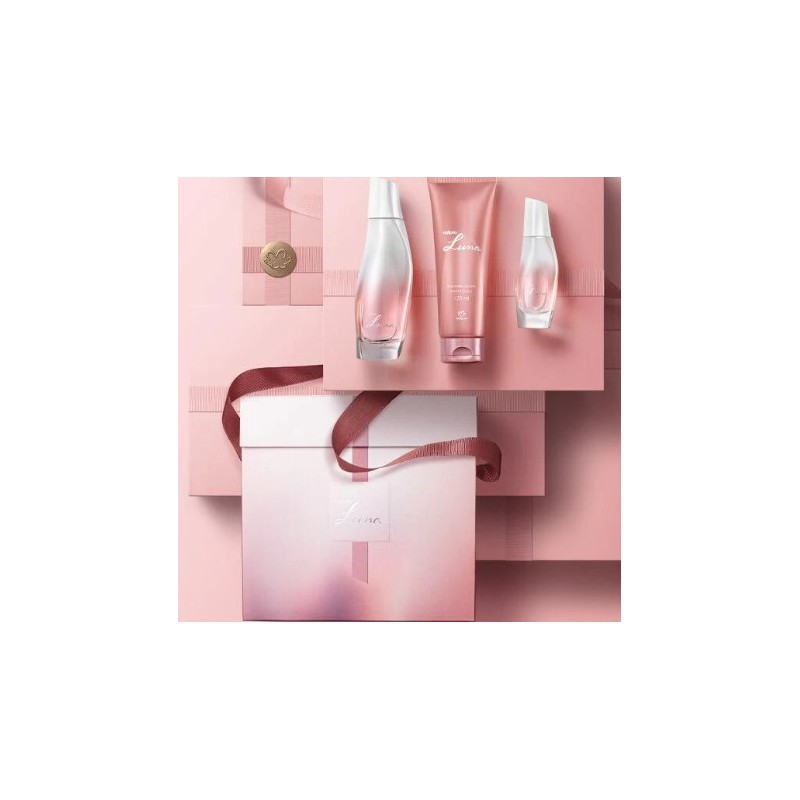 Luna Perfume + Hidratante + Sabonete Líquido para o corpo - Natura Beautecombeleza.com Luna Perfume + Hidratante + Sabonete Líquido para o corpo - Natura Beautecombeleza.com