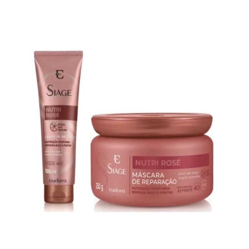 Siàge Nutri Rosé Elixir Nutrição Kit 2 Itens - Eudora Beautecombeleza.com Siàge Nutri Rosé Elixir Nutrição Kit 2 Itens - Eudora Beautecombeleza.com