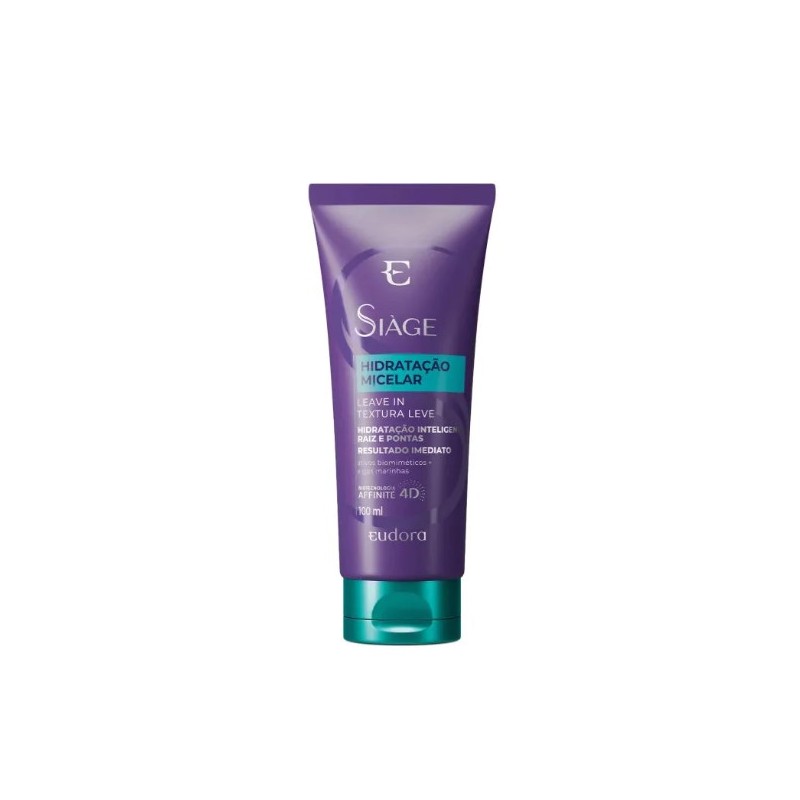Siàge Hidratação Micelar Leave-In 100 ml - Eudora Beautecombeleza.com Siàge Hidratação Micelar Leave-In 100 ml - Eudora Beautecombeleza.com